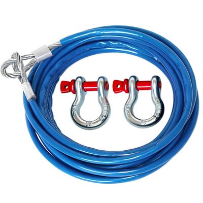 Ouapark Tow Rope, Emergency Rope, Steel Wire Rope, Car Tow Rope, Emergency Rope, High