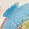 Hair Claw No Slipping Acetate Sheet Strong Grip Medium Size Back Head Hair Clip Large Arc Design Shark Hair Claw Versatile Hair