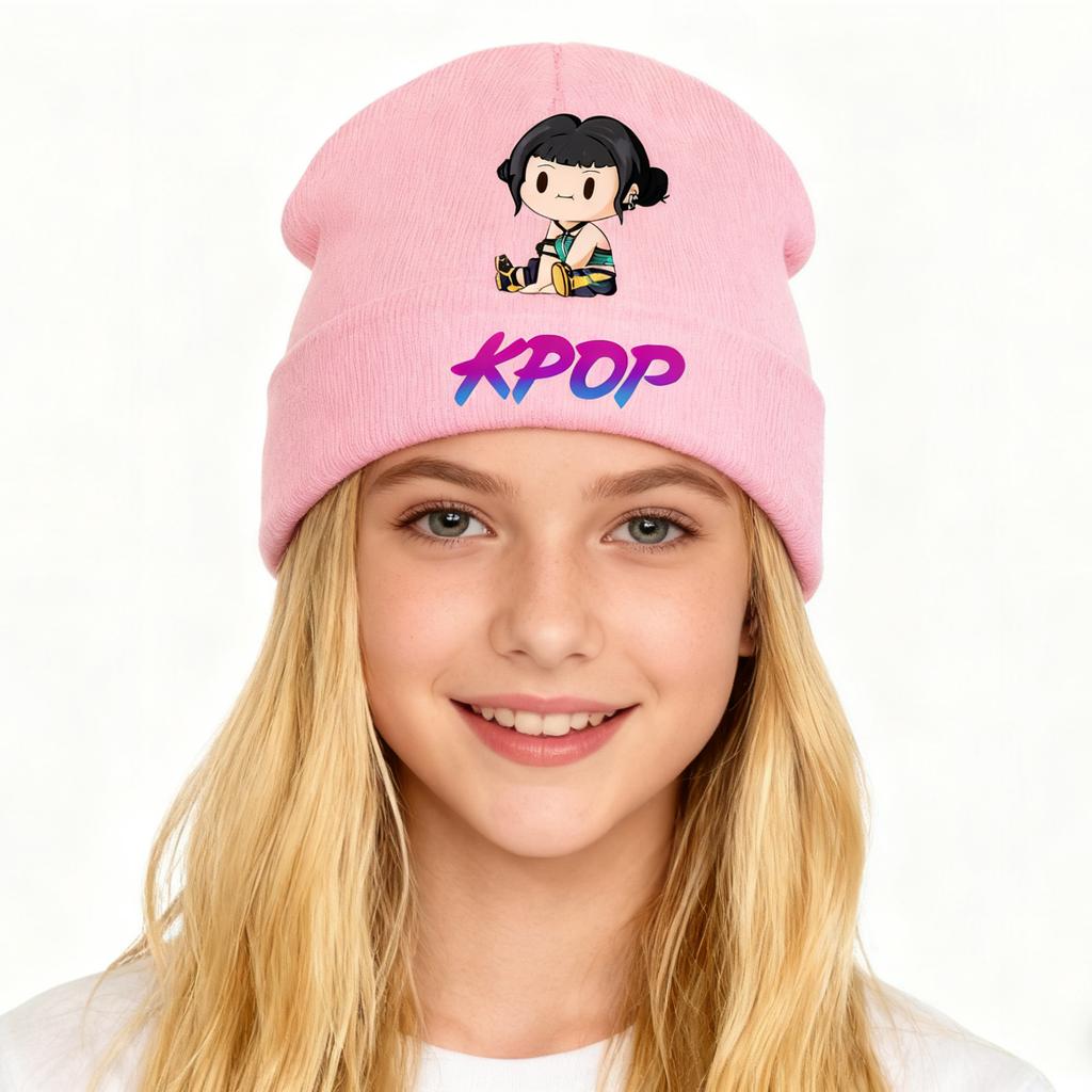 Group Surrounding Knitted Hat And Winter Wool Hat Outdoor Warm Wool Hat Couple Hat