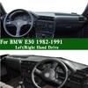 Fits BMW E30 3-Series M3 315 316i 318i 320i 323 324 325 1982-1991 Dashmat Dashboard Cover Trument Panel Pad Dash Mat Carpet