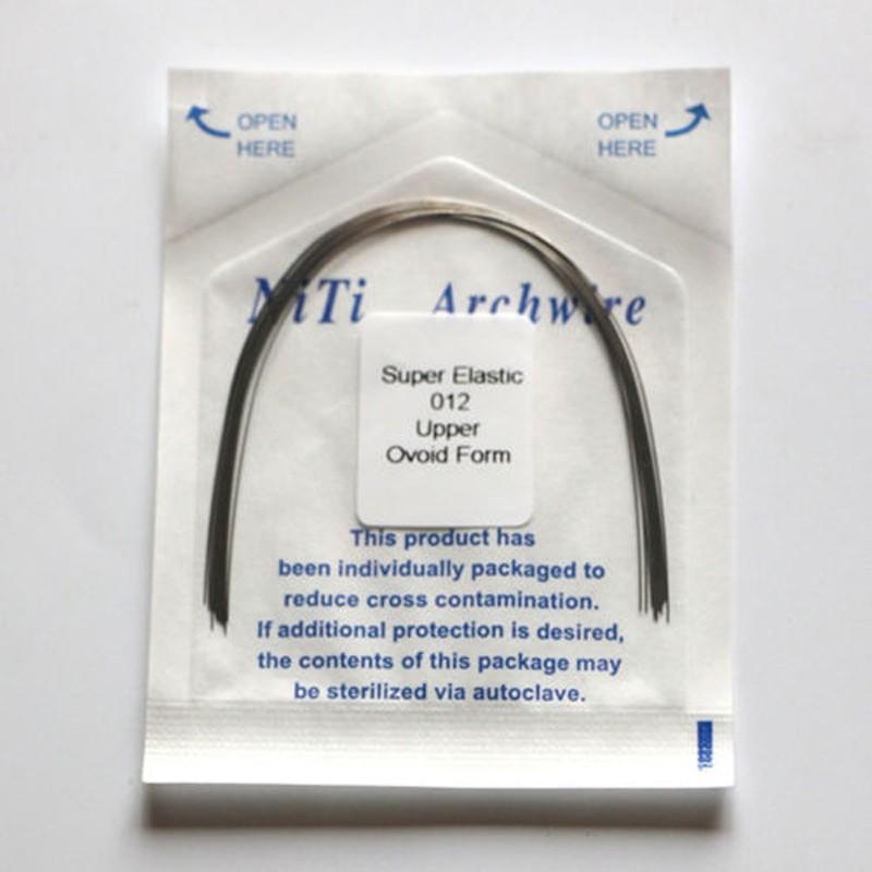 Flexible Oval Form Niti Round Arch Wires for Comfortable Orthodontic Use