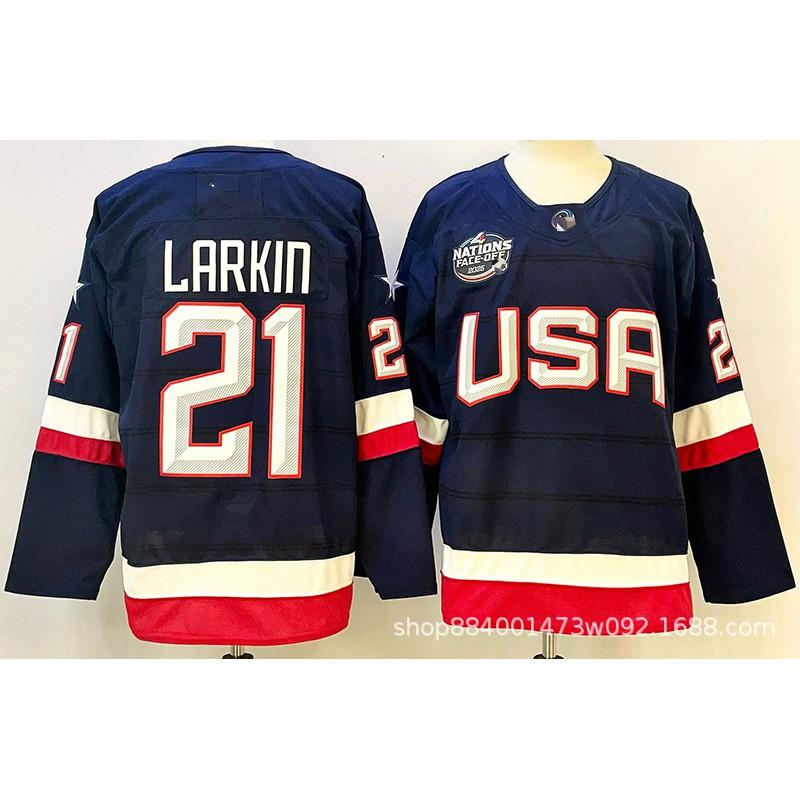 Vintage Ice Hockey Jersey Canada Team Retro Embroidered Practice Shirt Mens Cotton Blend Sportswear Training Fan Wear