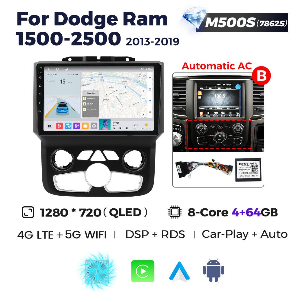 Dodge Ram 2013-2018 Android Navigation System for 1500/2500/3500 Models