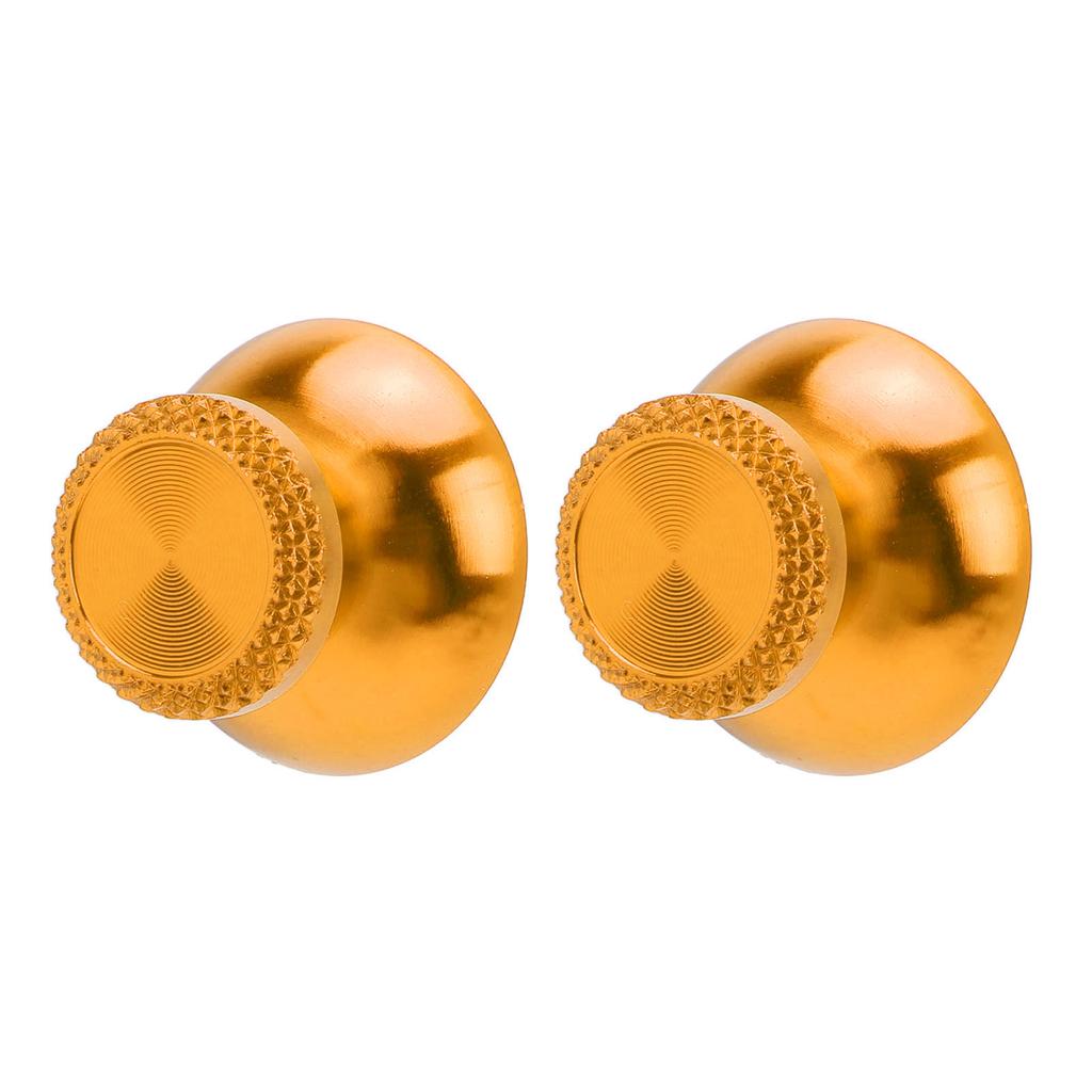 2Pcs Metal Analog Grips Stick Thumbsticks Controller Aluminum Alloy Metallic Joystick Handheld Game