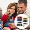 Mini-Kamera-Schlüsselanhänger Kleine Designs Leichter Digital-Kamera-Schlüsselanhänger für Outdoor-Abenteuer & Tägliche Aufnahmen