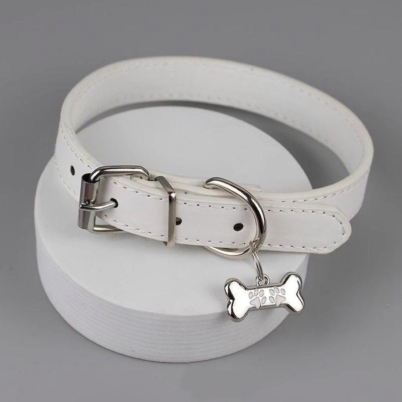 Schwarze Lederseil-Halskette mit Schlüsselbein-Kette, Welpenknochen-Anhänger, Hip-Hop-Persönlichkeit, Damen Retro Rock Halsketten-Accessoire