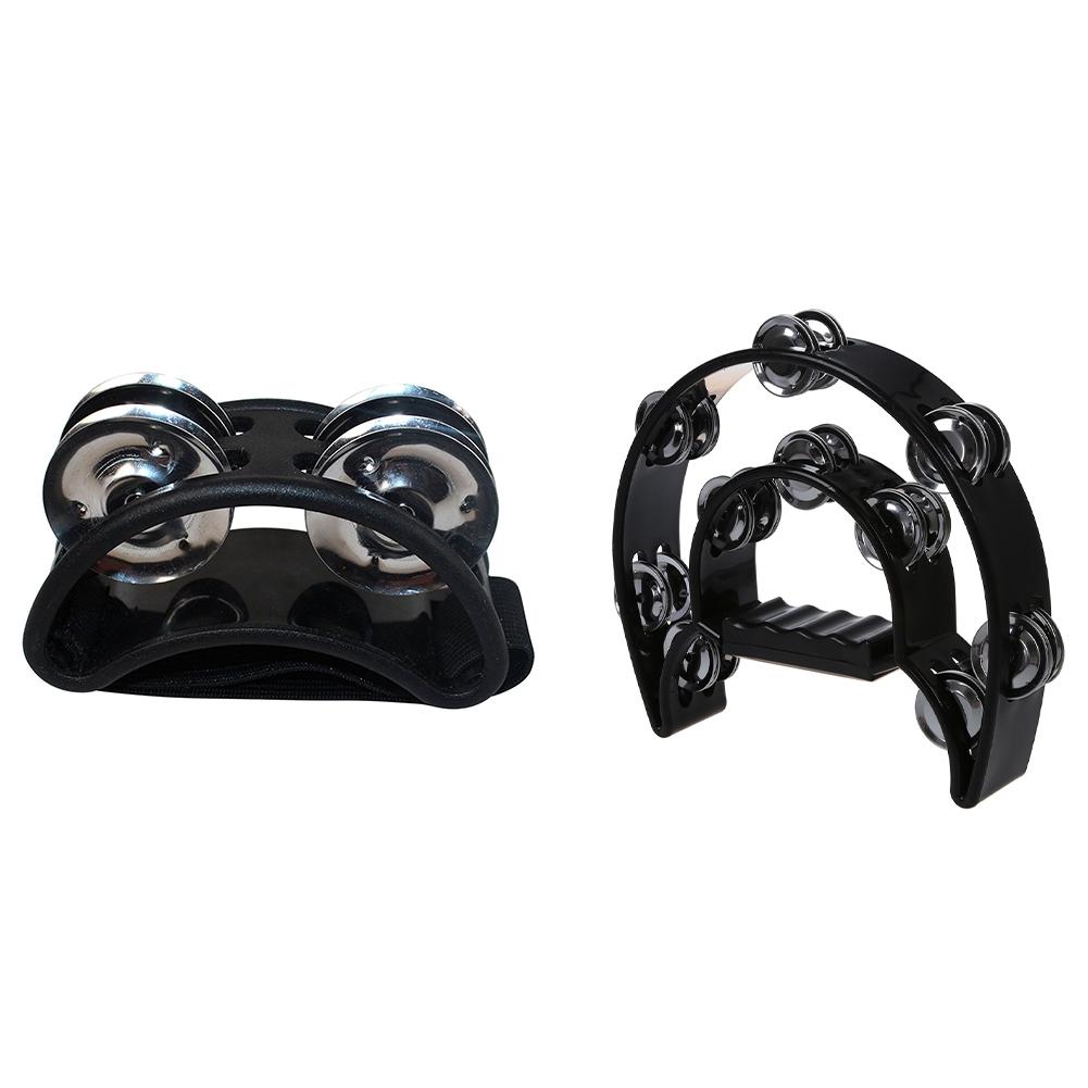 Buy Musical Double Half Moon Tambourine Drum Kit Hi Hat Percussion