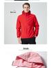 3-in-1 Men's and Women's Waterproof Windproof Mountaineering Jacket Set for Outdoor Winter, Spring, and Autumn.