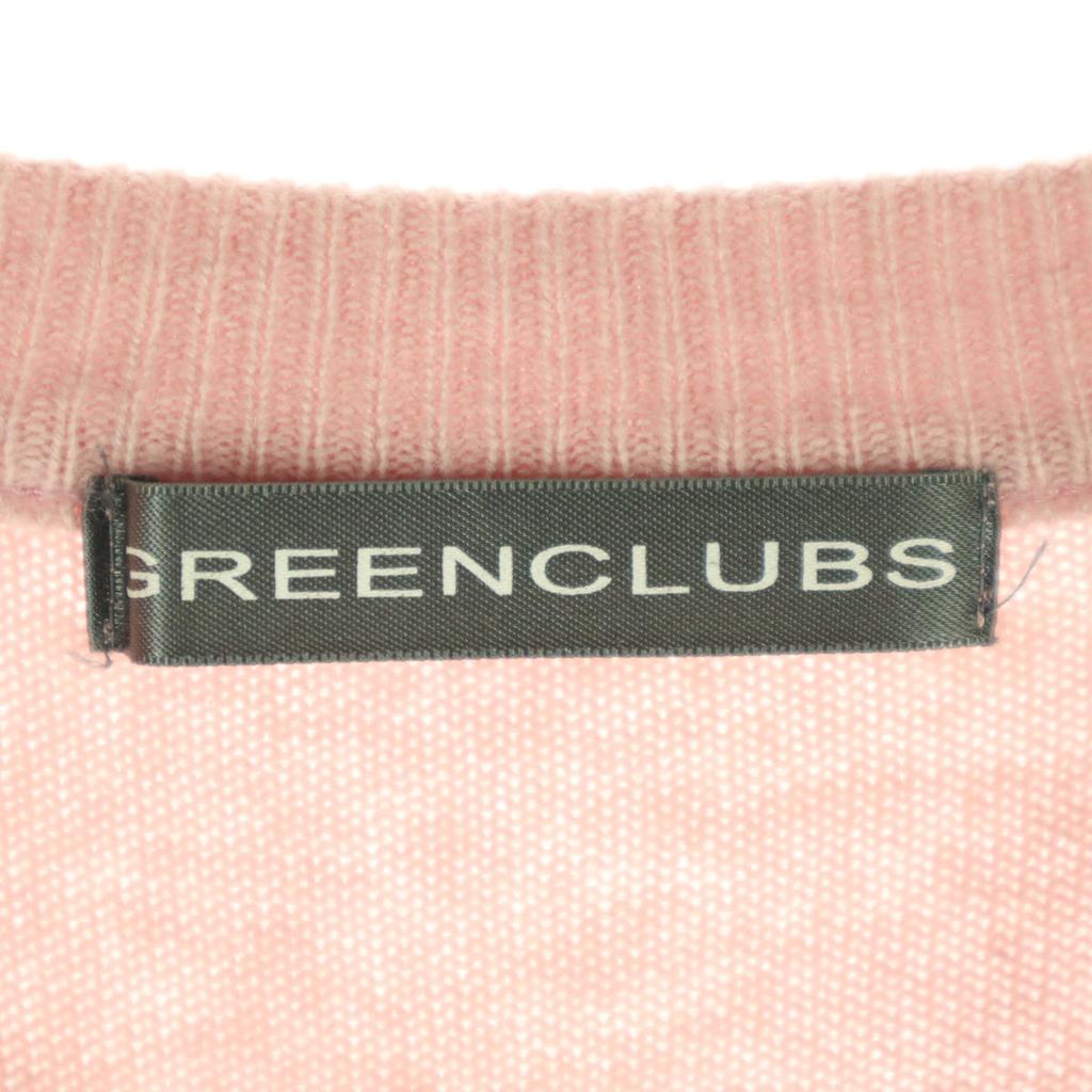 Schönheitsprodukte GREENCLUBS Made in Japan Einpunkt-Logo Langarm-Strickware Damen Gebraucht