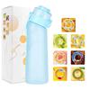 Scented Tritan Straw Water Cup: Creative, Fun, High-End Sports & Fruit-Infused Drinkware