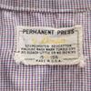70s Made In USA Vintage Check Pattern Short Sleeve Shirt Permanent Press Men's Used