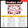 1 PC Happy Mother's Day banner, making background decoration banners and background fabrics for parties