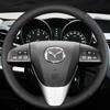 Car Steering Wheel Cover For Mazda 3 Mazda CX7 2011-2013 Customized DIY Car Accessories Interiors Original Steering Wheel Braid