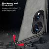 Honor 90 Phone Case, Honor 90 with Full Lens Protection, Silicone Soft Edge, Shockproof, Ultra-Thin, Simple And Leather Texture Case, Quiet Black