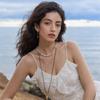 Elegant Natural Baroque Pearl Necklace for Women - High-End Light Luxury Jewelry Clavicle Chain