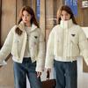 New Stand-up Collar Jacket Short Down Cotton Clothes Women's Winter Small Thickened Bread Clothes Jacket Trendy