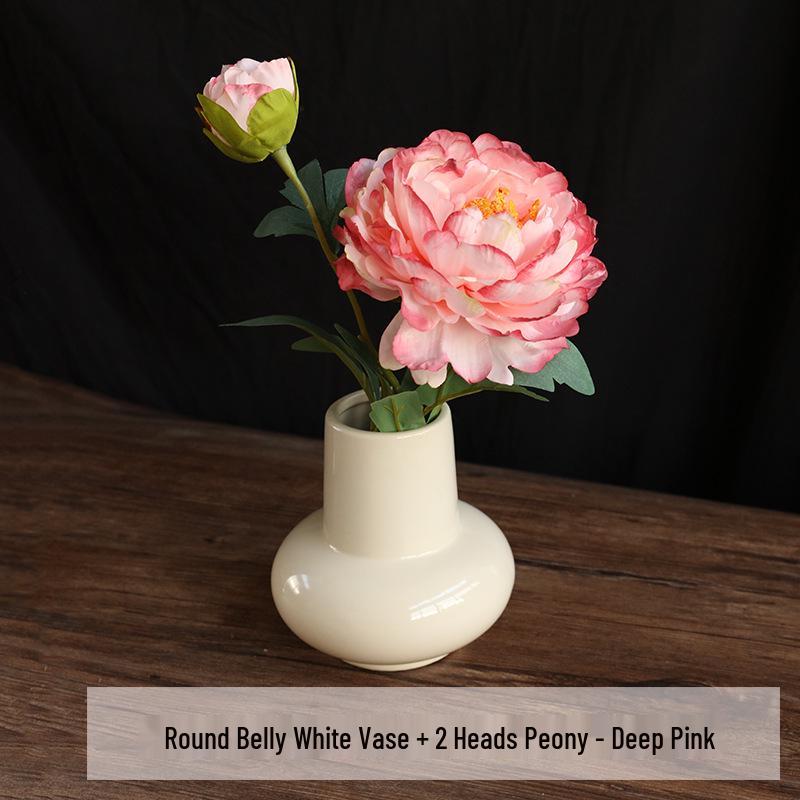 Französische Luxus-Keramikvase: Elegante High-End-Dekoration für Wohnzimmer oder Esstisch