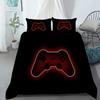 Gaming Console Down Comforter Set Bedding Set 3-piece Duvet Cover Set