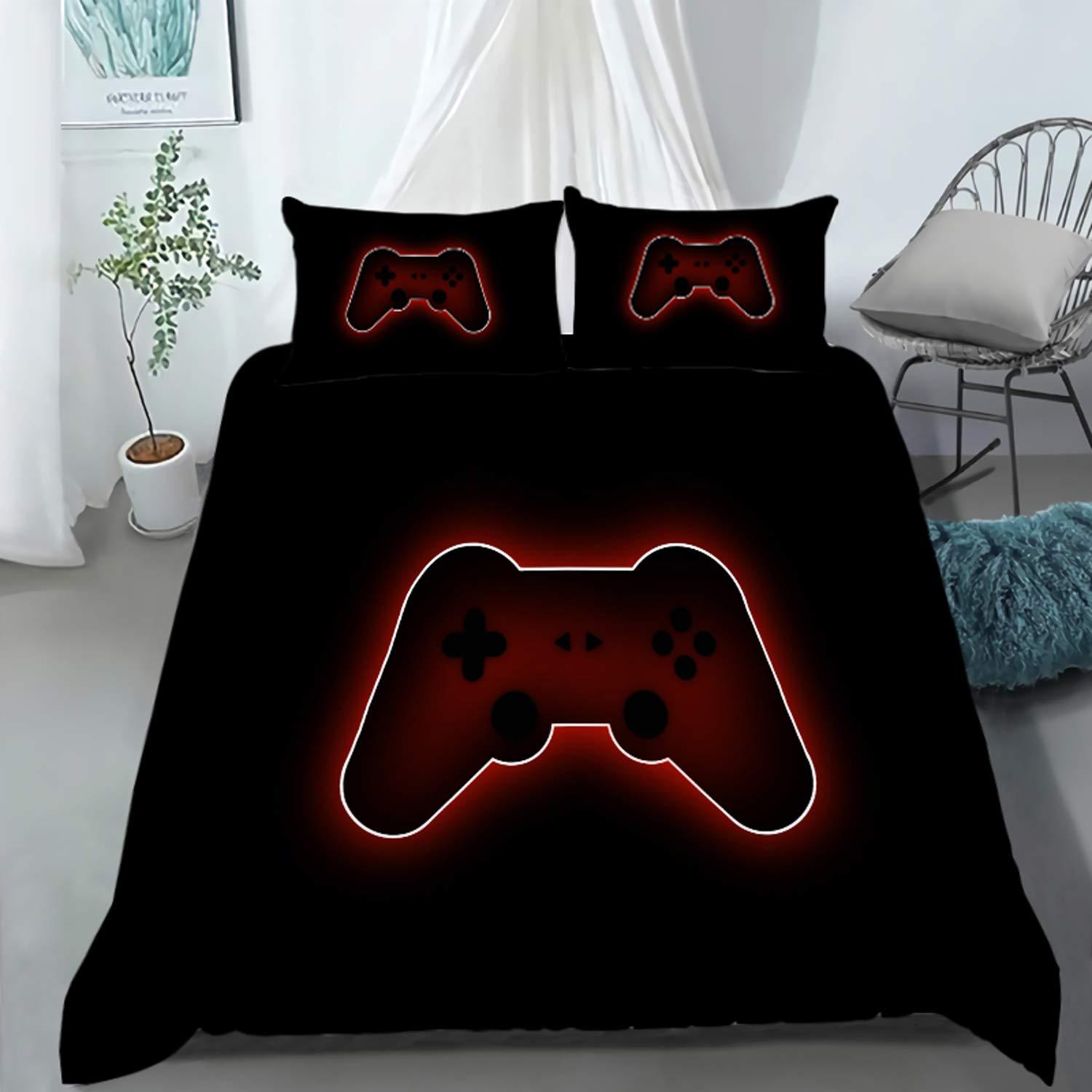 

Gaming Console Down Comforter Set Bedding Set 3-piece Duvet Cover Set 135*200cm