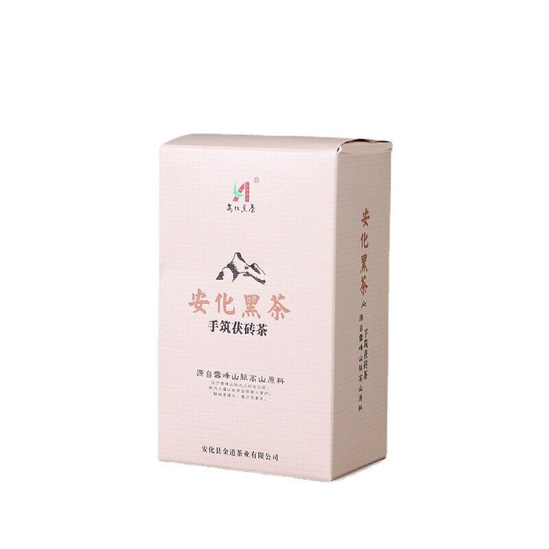 208 g Anhua Black Tea Autentisk Hunan Tea Håndbygget Aged Tian Fu Brick Tea