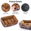 Corduroy Dogs Bed Dog Pet Accessories Plush Calming Sofa Bed Soft Cushion for Little Small Medium Cats Puppy Cama Perros Grandes