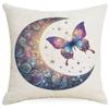 Fantasy and Mysterious Moon Printed Sofa Pillow Living Room Decorative Seat Cushion Pillow