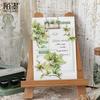 20pcs/1lot Kawaii Stationery Sticker Green Plant Workshop Junk Journal Decorative Scrapbooking DIY Craft Sticker