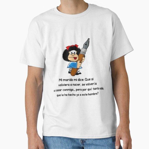 Mafalda Multiple Designs Fan Gift T Shirt Classic Latin Comic Custom Graphic Unisex Soft Cotton Crew Neck Casual Tops