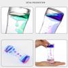 Double Colors Oil Hourglass Timer Creative Acrylic Floating Motion Bubble Timer Descending Sensory Bubble Visual Oil Hourglass