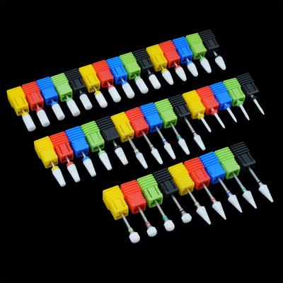 Ceramic Nail Drill Bit Milling Cutte Electric Burr Nail Files Pedicure Manicure Removing Gel Dead Skin Polish Nail Art Accessory