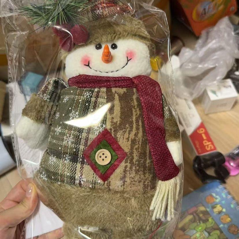 Santa Claus Doll Merry Christmas Home Decor 2024 Table Christmas Decorations Navidad Natal Noel New Year Decorations 2025 Gifts