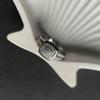 Silver Ring with Cubic Zirconia, Product Weight 3.33 G (2186625)