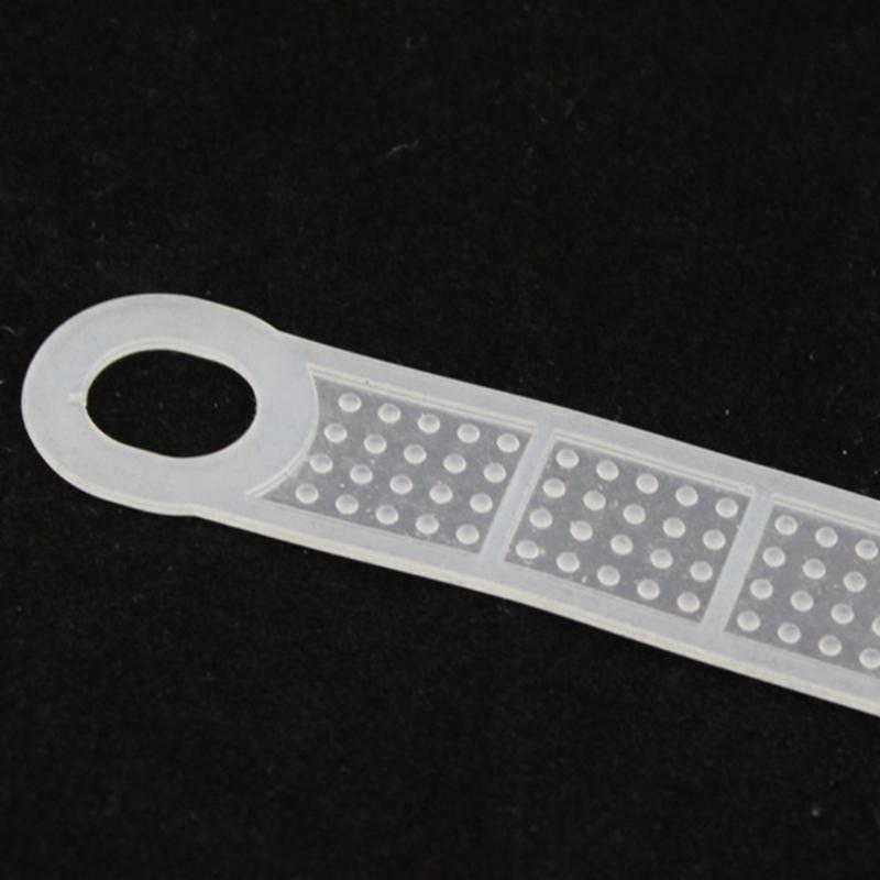 Packung mit 5 Holzaufhänger-Klebestreifen Klebeband Aufhängerstreifen Abdeckung für glatte und flache Kleiderschränke Halter