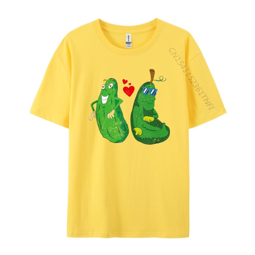 Cucumber Lover Funny Pickle Giftsvegetable Heart Cool Cucumber Lover Funny Sunglasses Pickle Green And White Graphic T Shirt
