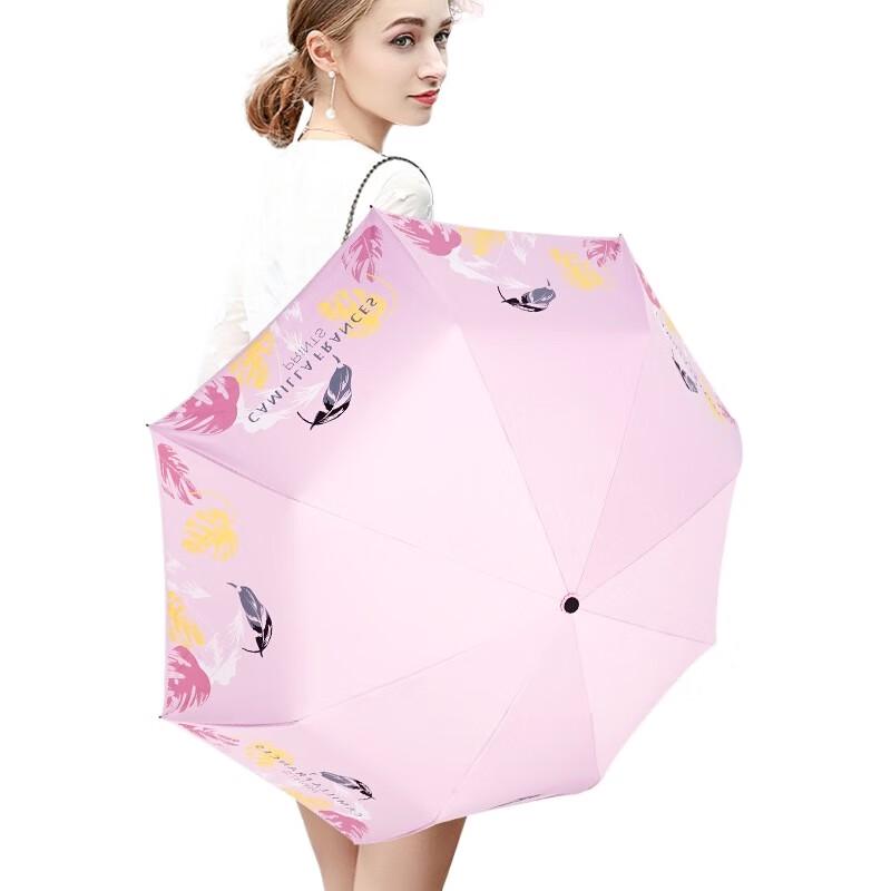Hongye Women s Ultralight 3-Fold UV Sun & Rain Umbrella