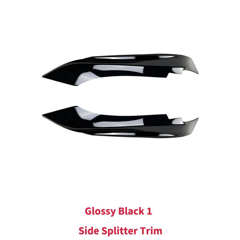 For BMW 4 Series F32 F33 F36 M-Tech 2014-2020 Car Front Bumper Splitter Lip Front Blade Body kits Side Splitter Trim Accessories