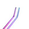 Stainless Steel Aquarium Tweezers 27cm Length Curved Design Planted Tongs Rainbow Long Tweezers Aquascaping Tools