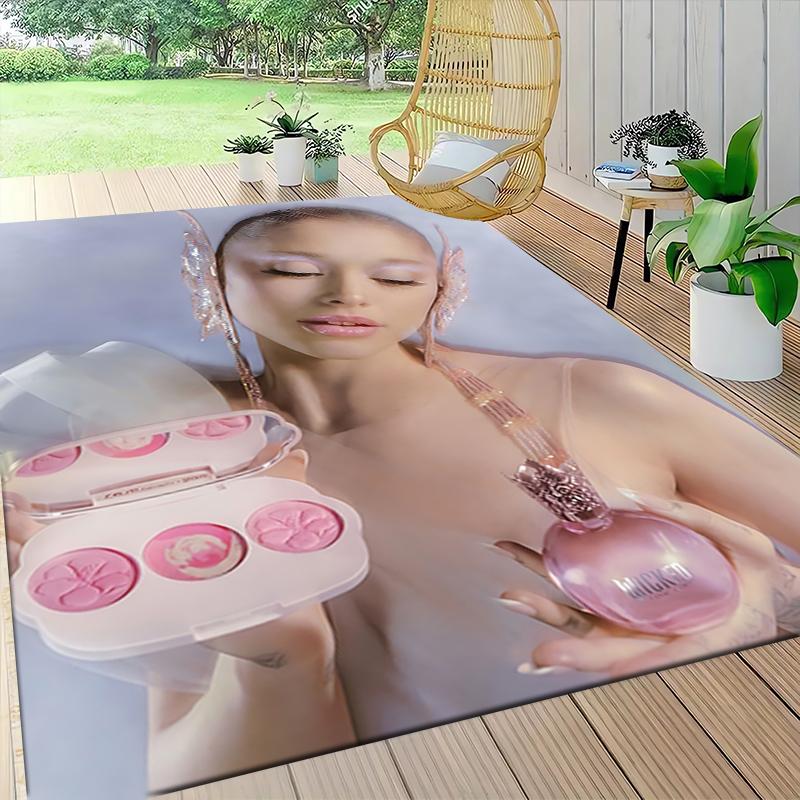 Fantasy Pink White Carpet Rug Soft Washable Antislip Home Living Room Sofa Mats Personalized Christmas Rug