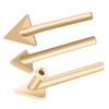 3pc Soldering Iron Tips Set Copper Triangular Smoothing Head Replacement Tips for 80Watt Plastic Welder Repair Tool