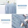 1pc Cheesecloth Table Runner Country Style Gauze Cheese Cloth Tablecloth For Wedding Bridal Shower Baby Shower Birthday Party