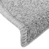 Stair Mats 30 Pcs. Light Gray 65X24X4 Cm