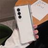 Transparent Hinge Protector Shockproof Cover for Samsung Galaxy Z Fold 4 5G Z Fold 3 Fold 5 Cases HD Hard Acrylic Full Protection Cover