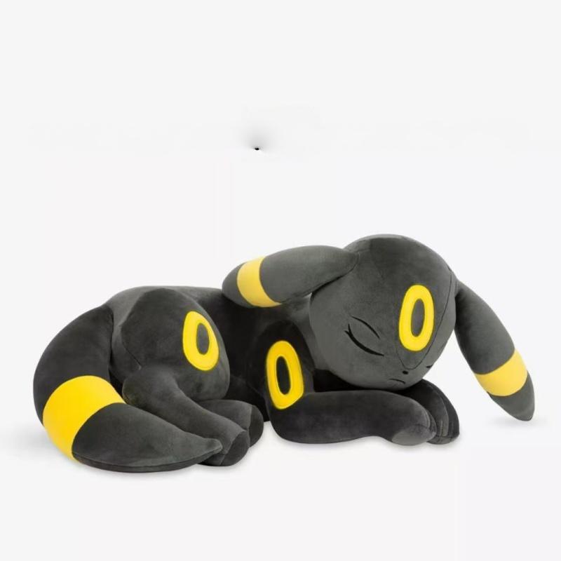 50cm Soft Fluffy Umbreon  Plush Delicate Toy Warm Doll Eevee Soft Stuffed For Children And Adult Collectors Pillow Gift