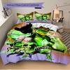 3pcs Green Lantern Corps Cover Set,Soft Comfortable Duvet Cover,Guest Room (1*Duvet Cover + 2*Pillowcases, Without Core) yy251024045