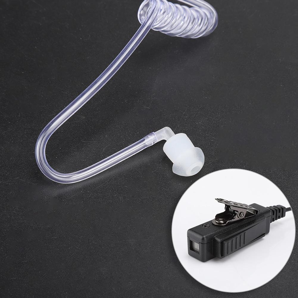 Căști walkie talkie cu 2 pini cu tub acustic cu microfon PTT pentru radio Motorola