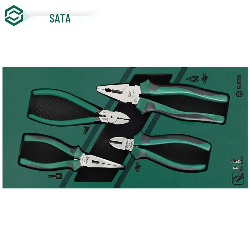 SATA 09912A 4-Piece Pliers Set 4-piece