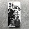 Rapper 2pac Singer Tupac Print Soft Case for iPhone 13 Pro Max 12 Mini 11 XS XR X SE 7 Plus Phone Shell 8 6 6S 5 5S Pattern Cove