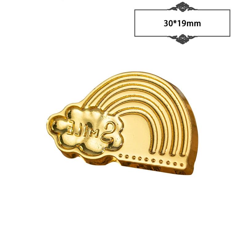 Christmas Wax Seal Stamps Sealing Wax Vintage Sello Candy Retro Envelopes Sealing Stamp Head Wedding Invitations Cards ZT0109