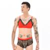 Men's sexy pajamas, gay underwear, gay bow lace, men's underwear set, men's sexy underwear, sexy underwear, gay underwear