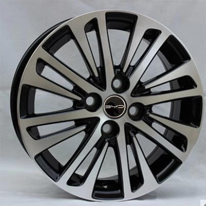 Upgrade 15-inch BYD Seagull iron rims to aluminum alloy rims.
